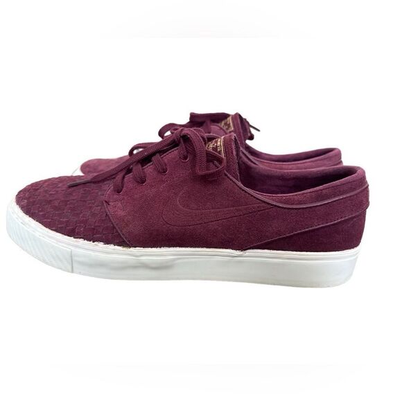 Nike SB Zoom Air Stefan Janoski Elite Night Maroon Shoes Men’s size 10 - Picture 5 of 12